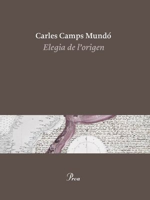 cover image of Elegia de l'origen